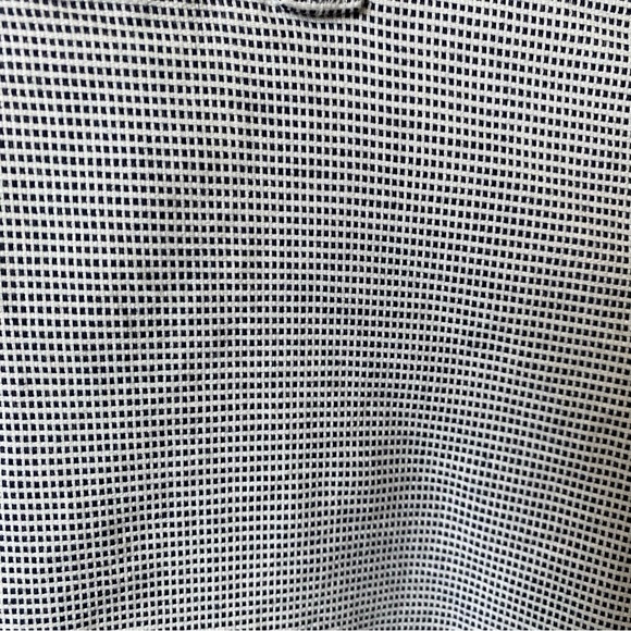 Denim Co. Men’s Black and White Micro-check Bermuda Shorts - Picture 3 of 7